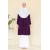 Qalam Blouse - Eggplant